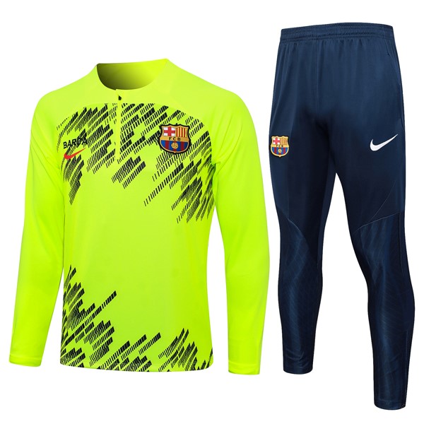 Sudadera De Training Barcelona 2024-25 Verde 2